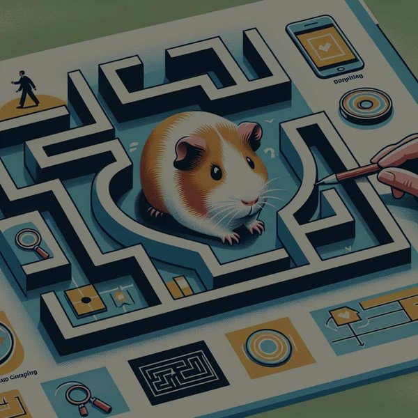 Peut-on apprendre à un cochon d'Inde à parcourir un labyrinthe et si oui, comment ?