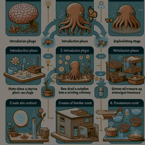 Quelles sont les meilleures stratégies pour l'intégration d'un octodon à une colonie existante ?